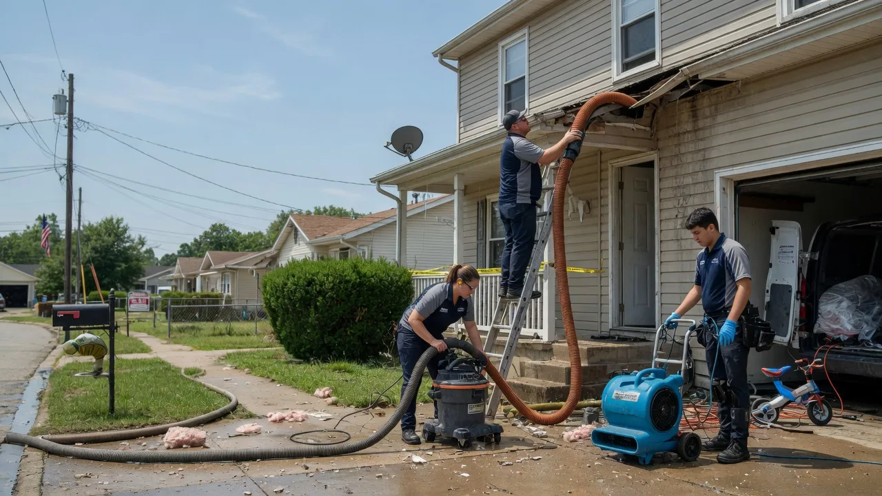 Water Damage Restoration in Mertzon, TX near me
